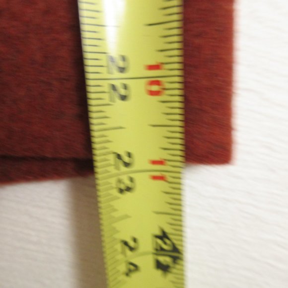 Vince Oversized Blanket Coat Size L Rust - Picture 8 of 8